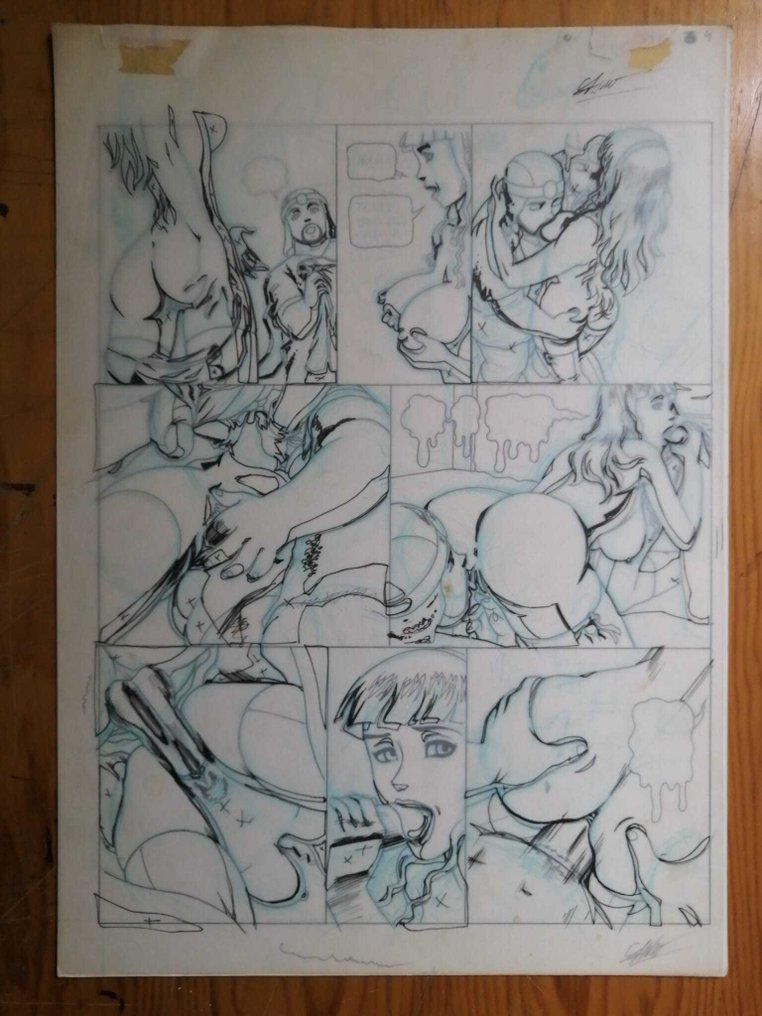 Gambedotti, Atilio - 1 Original page - Akeronya - cap 1 - 2006 #2.1