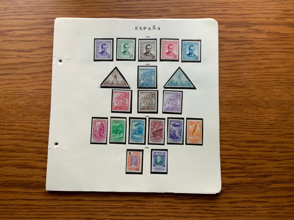 西班牙 1864/1939 - Beneficencia 和 Telégrafos 收藏 #2.1