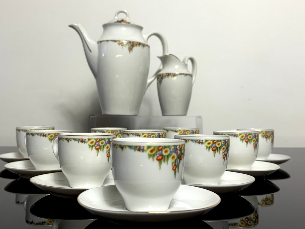 Richard Ginori - Σερβίτσιο καφέ - Πορσελάνη, Χρυσός #2.1