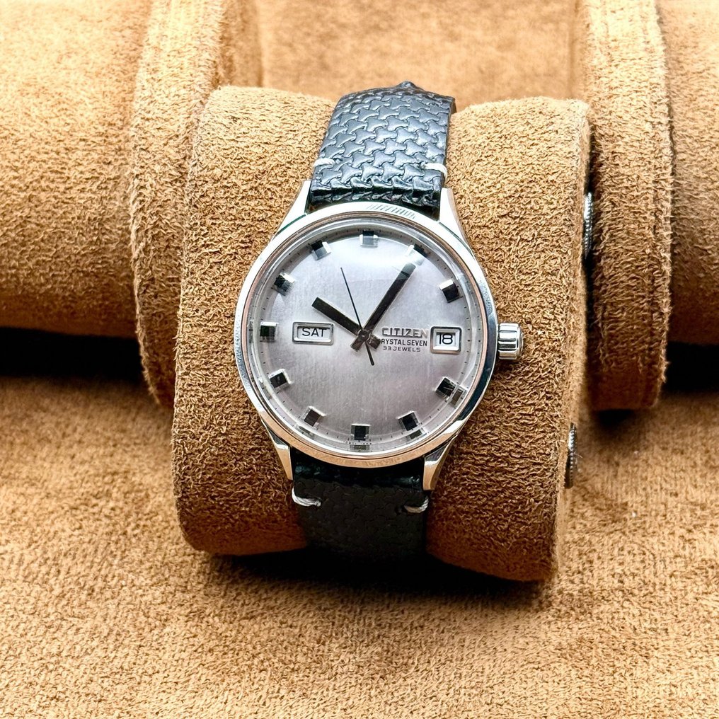 Citizen - Crystal Seven 光冠 (Kōkan) – Crown of Light - Zonder minimumprijs - ACSS51401-Y - Heren - 1977 #1.0