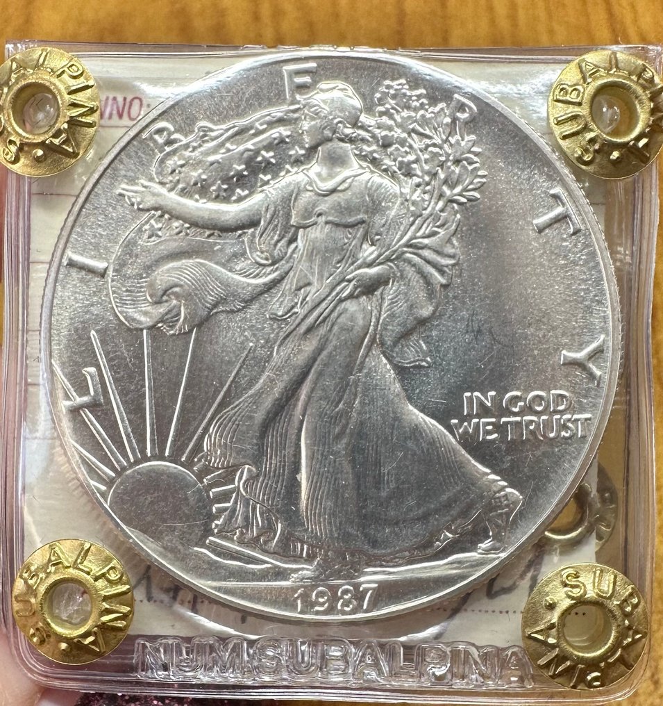 Ηνωμένες Πολιτείες. 1 Dollar 1987 "Liberty"  (χωρίς τιμή ασφαλείας) #1.0