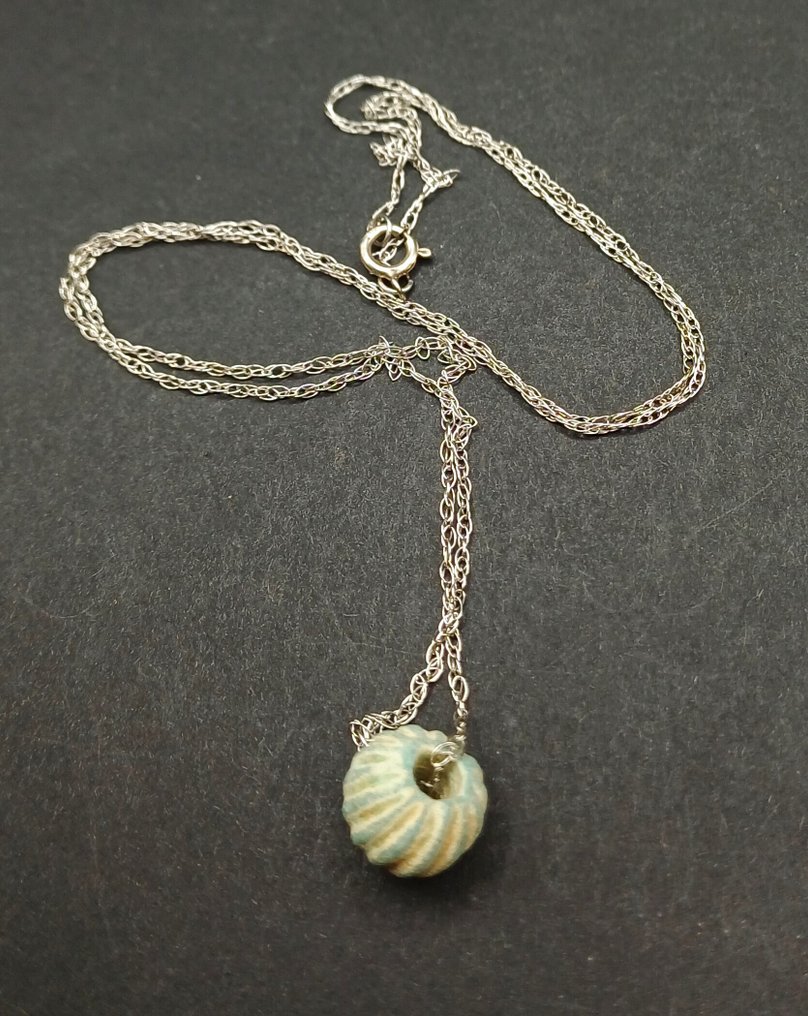 古羅馬 Faience Melon Bead 项链 - 10 mm (沒有保留價) #1.0