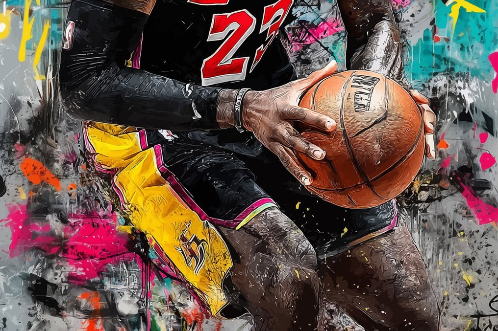 IPR Graph - Fuerza en la Cancha: LeBron James y la Explosión Cromática #4.3