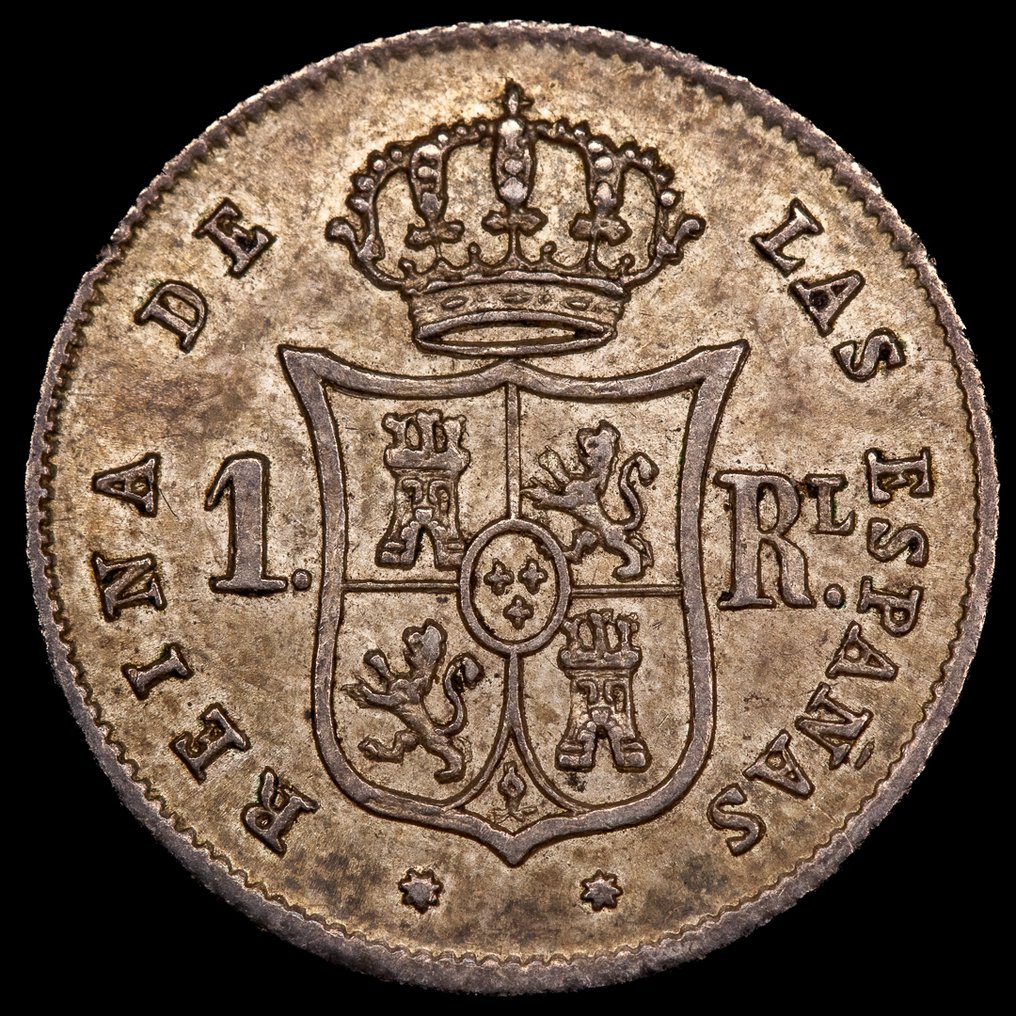 Spain. Isabel II. 1 Reale 1852 - Sevilla (No reserve price) #1.0