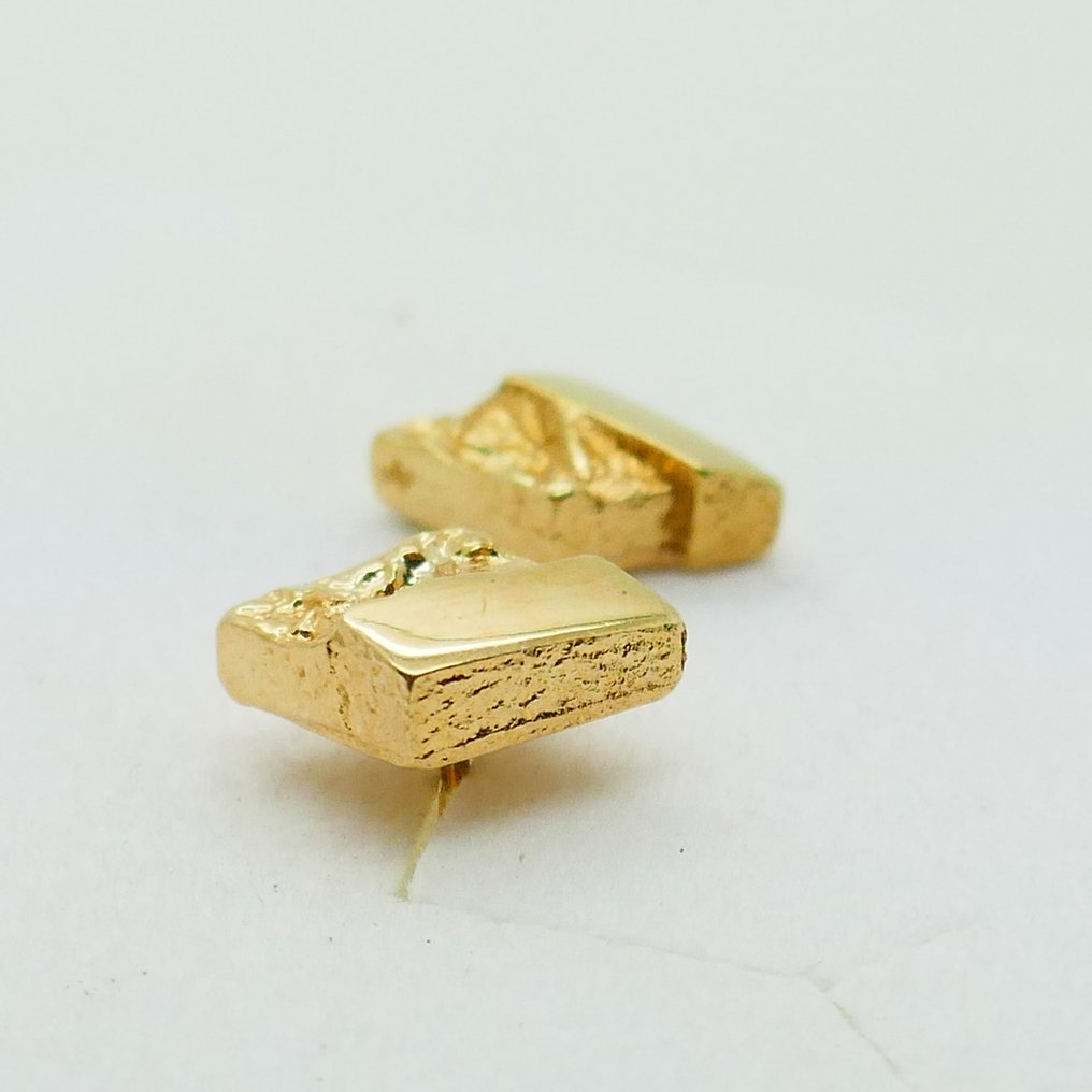 χωρίς τιμή ασφαλείας - Σκουλαρίκια - 14 καράτια Κίτρινο χρυσό - AKT #2.1