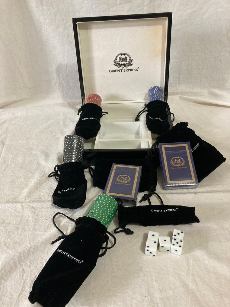 Hector Saxe / Orient Express - Παιχνίδι - Introuvable Coffret de Poker Orient Express modèle de Prestige - Ξύλο και άλλα #3.2