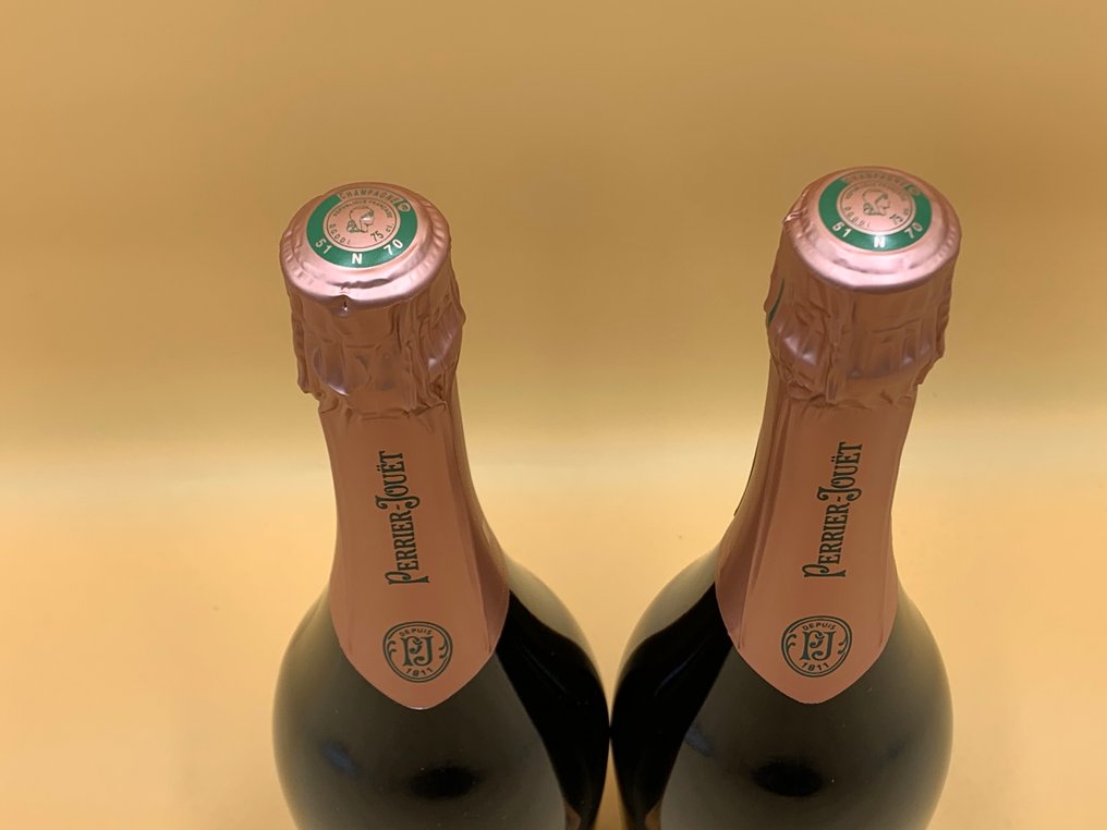 Perrier-Jouët, "Blason Rosé" - 香槟地 Brut - 2 Bottles (0.75L) #2.1