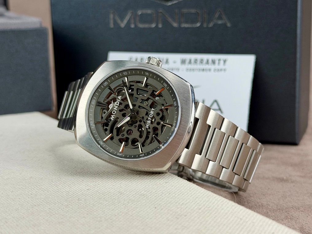 Mondia - History Skeleton Automatic - No reserve price - MH-003-SS-BK-CM - Men - 2020+ #4.3