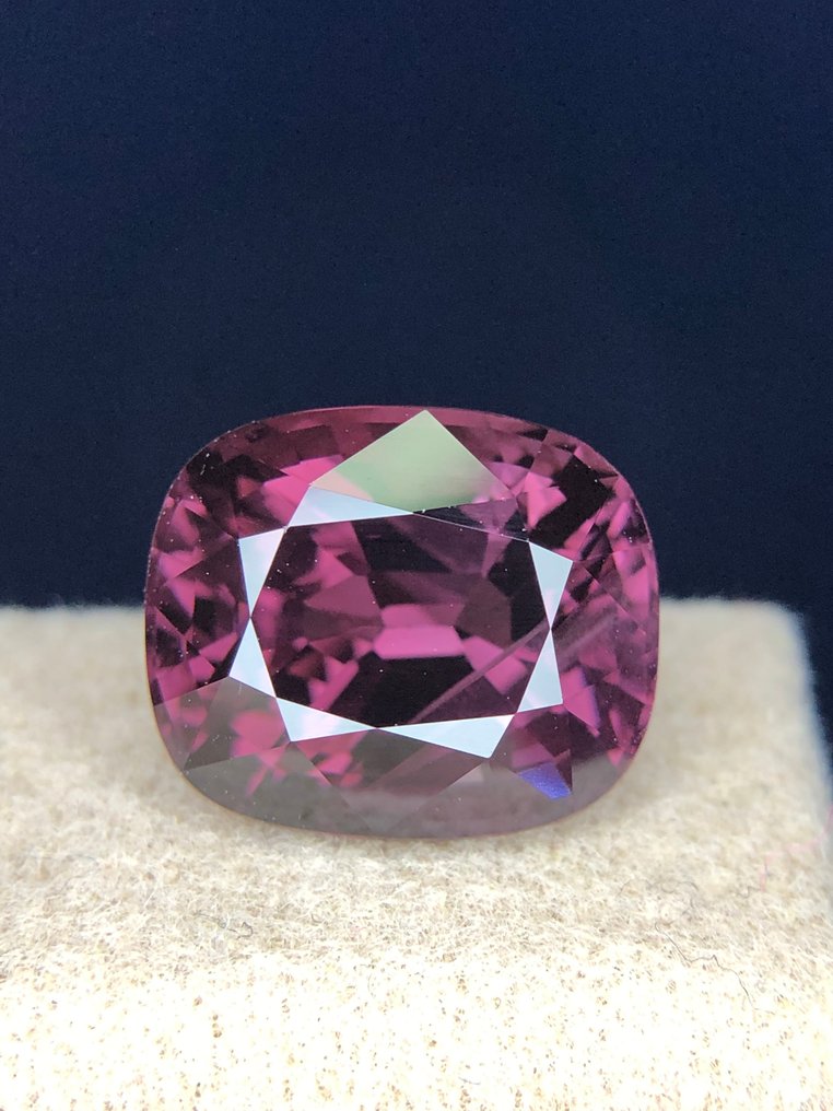 1 pcs  粉色, 紫色 尖晶石  - 6.43 ct - 國際有色寶石協會 (ICA GemLab) - 精彩之作 spinel#54 #1.0