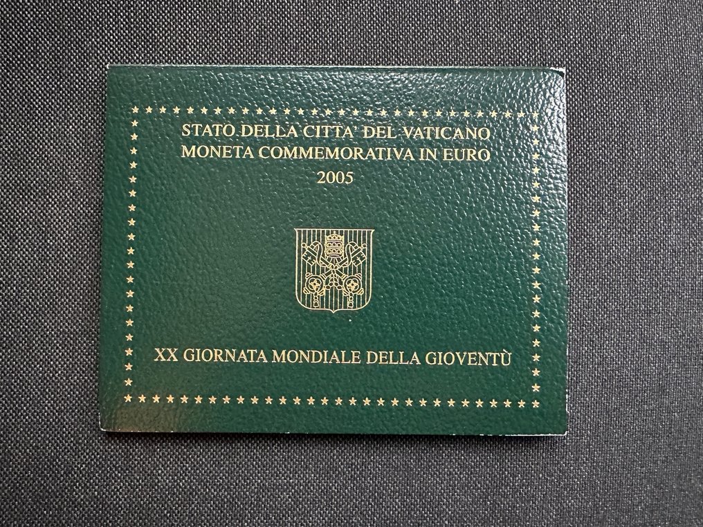 教廷. 2 Euro 2005 "Giornata Mondiale della Gioventù"  (没有保留价) #2.1