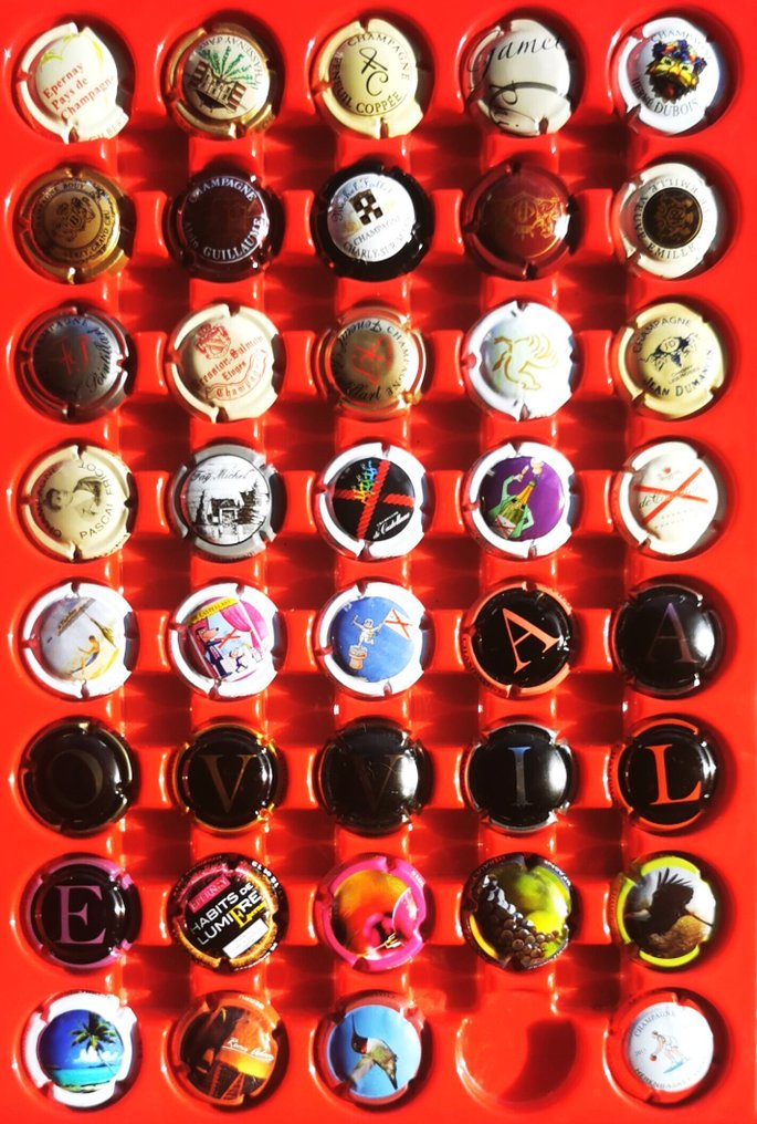 Samling af champagnepropper - Alle mærker, ingen generiske. #1.0