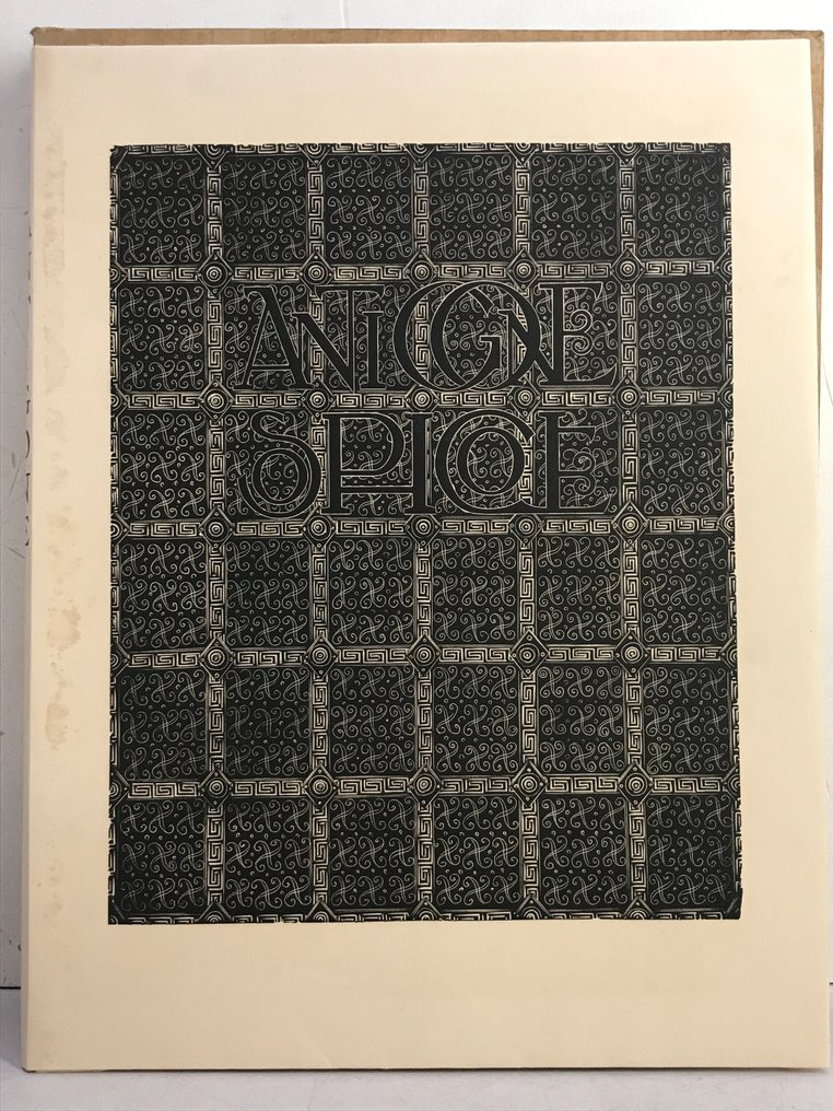 Signé; Léon Masson / Sophocle - Antigone. [1/9 sur Japon nacré pour le Duc de Massa] - 1935 #4.3