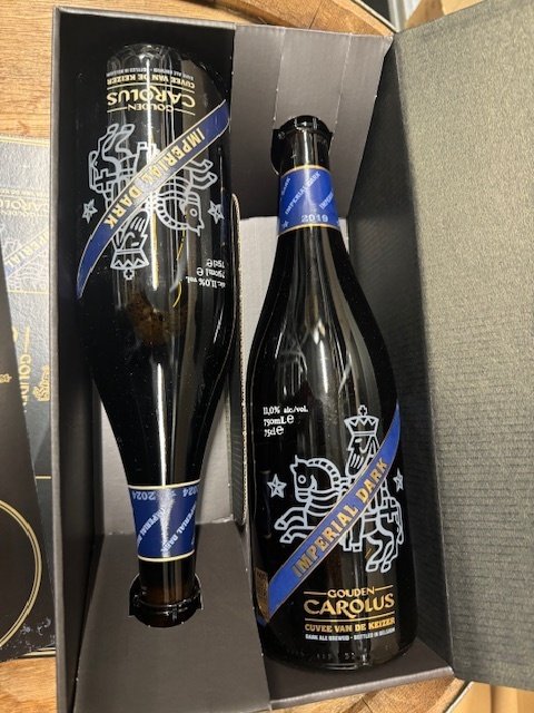 Gouden Carolus - Imperial Dark 2019 & 2024 盒装酒窖储备 - 75厘升 -  2 瓶  #3.2