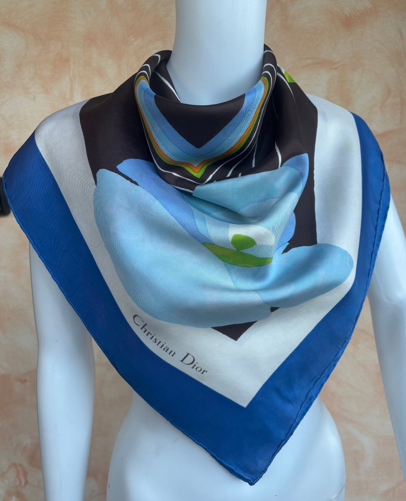 Christian Dior - 印图开司米围巾 #1.0