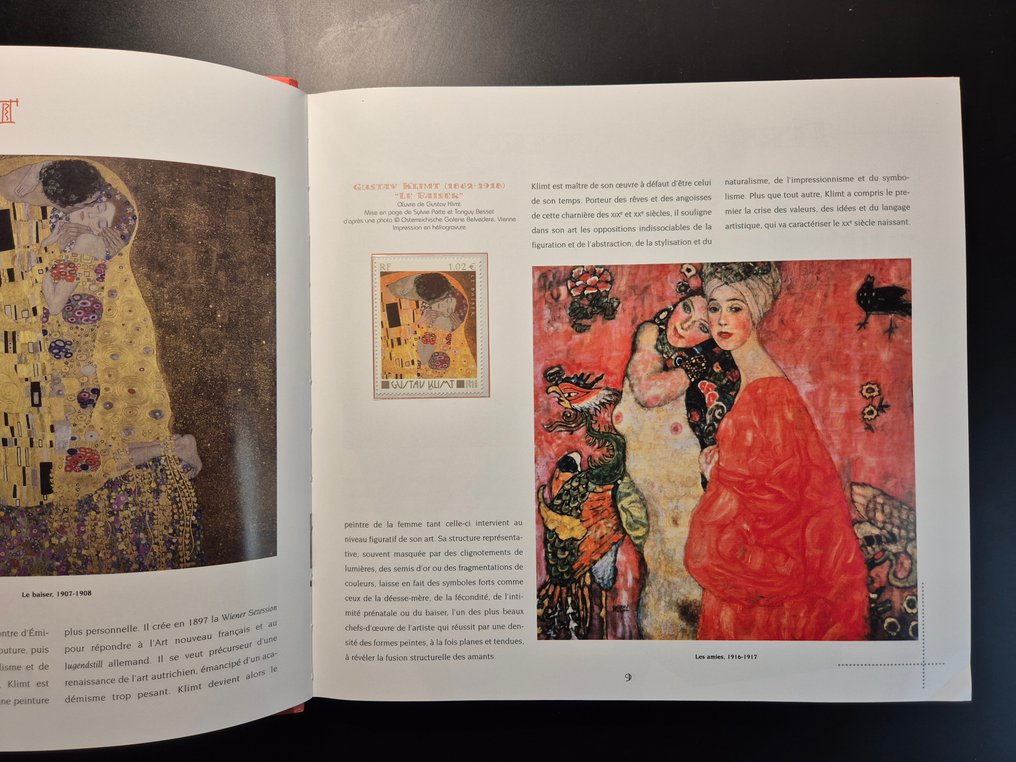 法國 2002 - 带其盒子的邮票册，包含邮票块和全新邮票。品质非常好。 - Yvert #4.3