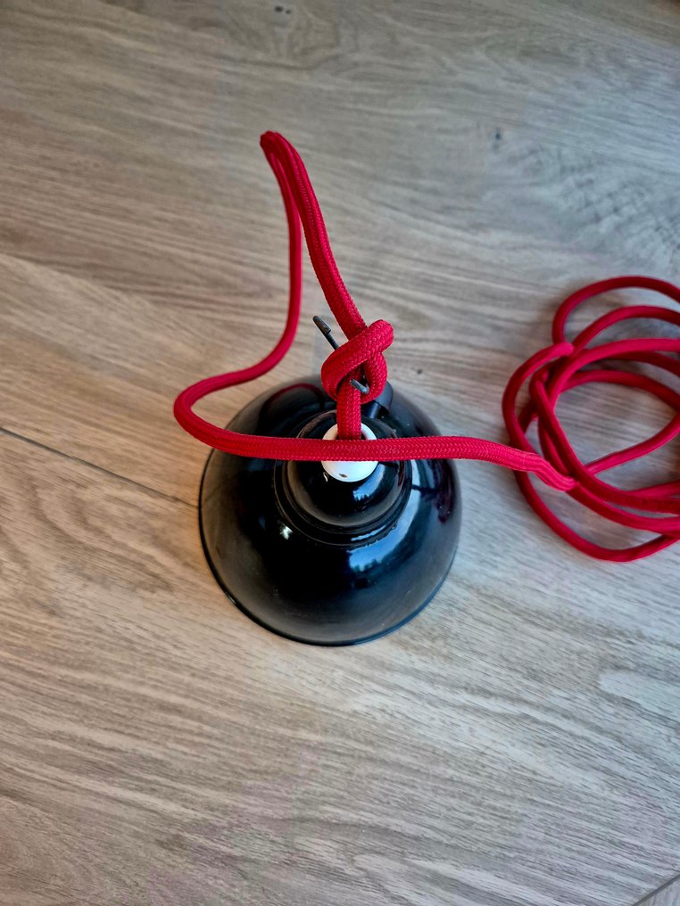 Lampada a sospensione - Smalto - Industrie Vintage Emaille #4.3