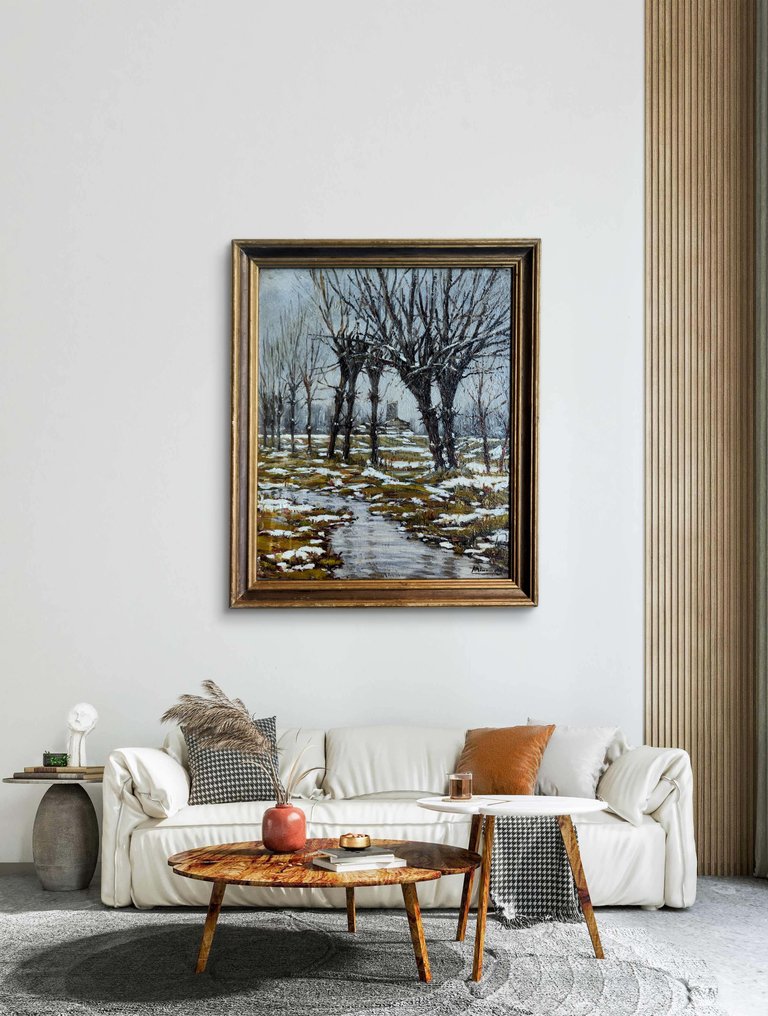 Luis Miranda Alonso de Armiño (1930–2024) - Paisaje nevado #1.0