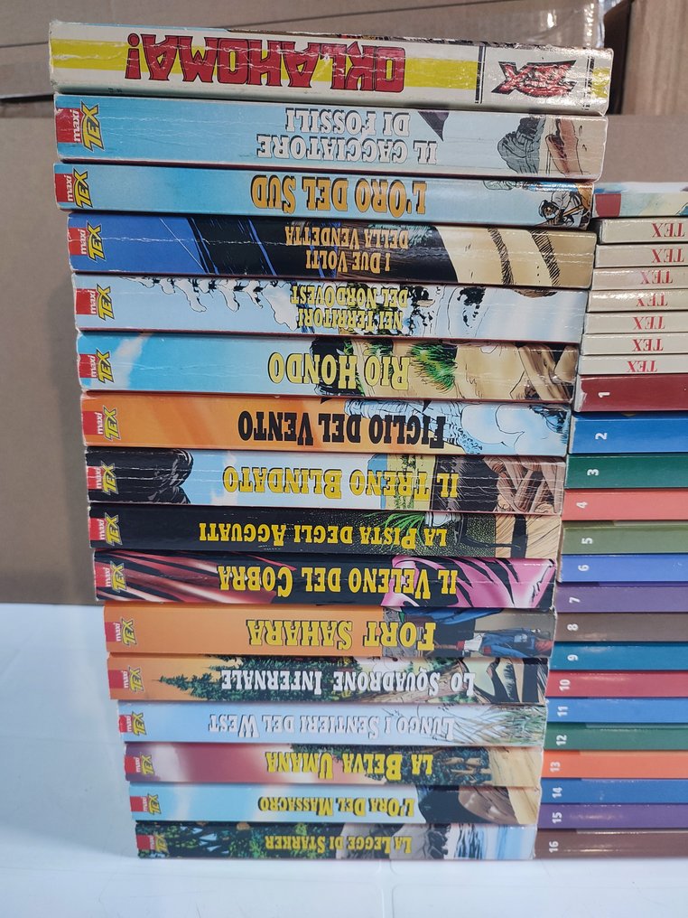 Tex - Maxi Tex nn. 1/16 - Stella D'Oro nn. 1/16 + Almanacchi del West x40 albi - 40 Comic #2.1