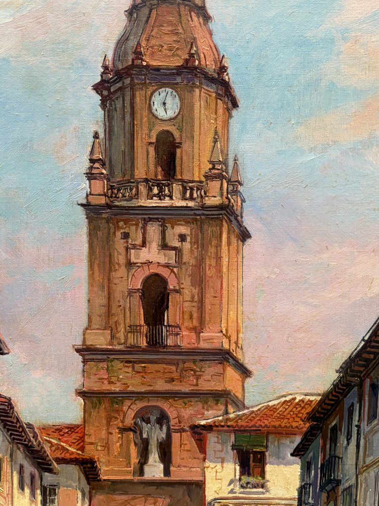 Ramón López Muñoz (1905-1983) (lópez-ramón) - Torre del reloj (Zamora) #3.2