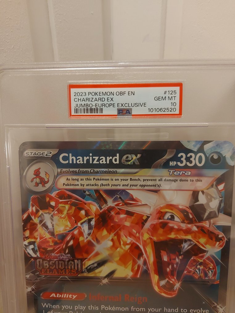 Pokémon - 1 Graded card - Charizard Limited edition - PSA 10 - Scarlet & Violet #1.0