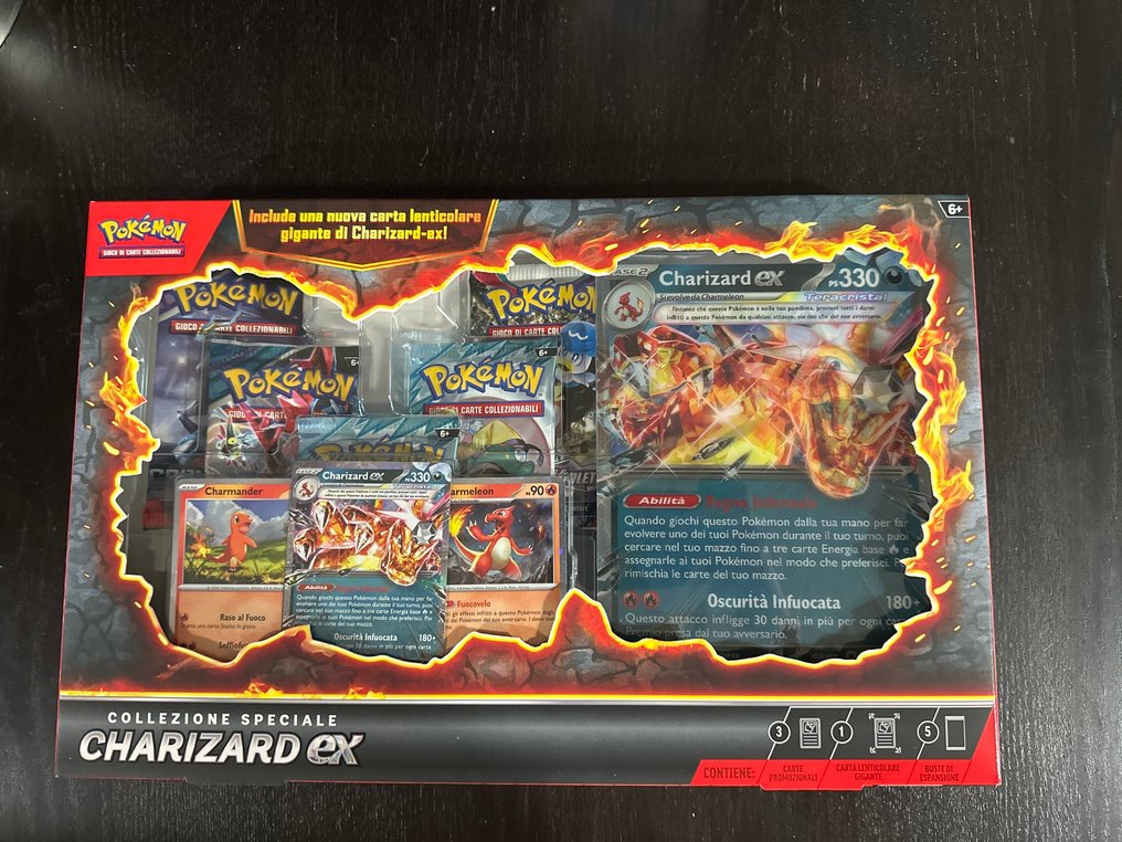 Pokémon - 2 Box - Collezione speciale Charizard ex—bundle evoluzioni prismatiche - EX #2.1