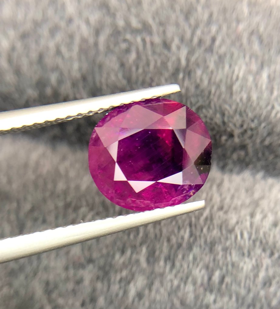 χωρίς τιμή ασφαλείας Δίχρωμο Ζαφείρι - 3.90 ct - Διεθνής Ένωση Έγχρωμων Πολύτιμων Λίθων (ICA GemLab) - Φυσικός δίχρωμος ζαφείρης #3.2