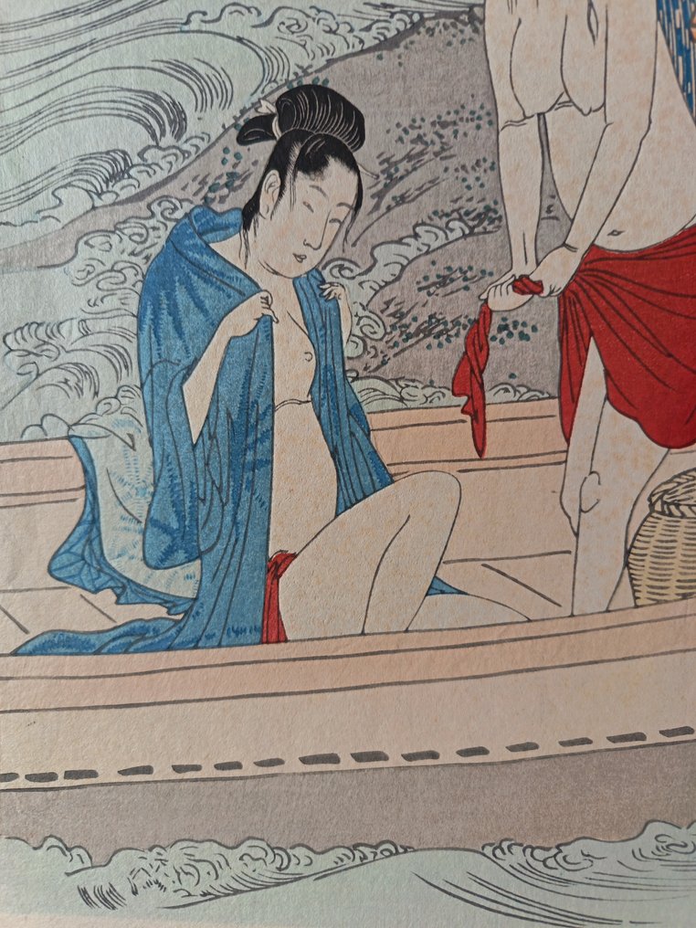 Οι ψαράστριες του αβοάνου του Utamaro - Χαρτί - Kitagawa Utamaro (1753-1806) - Ιαπωνία - Τέλη της περιόδου Edo #4.3