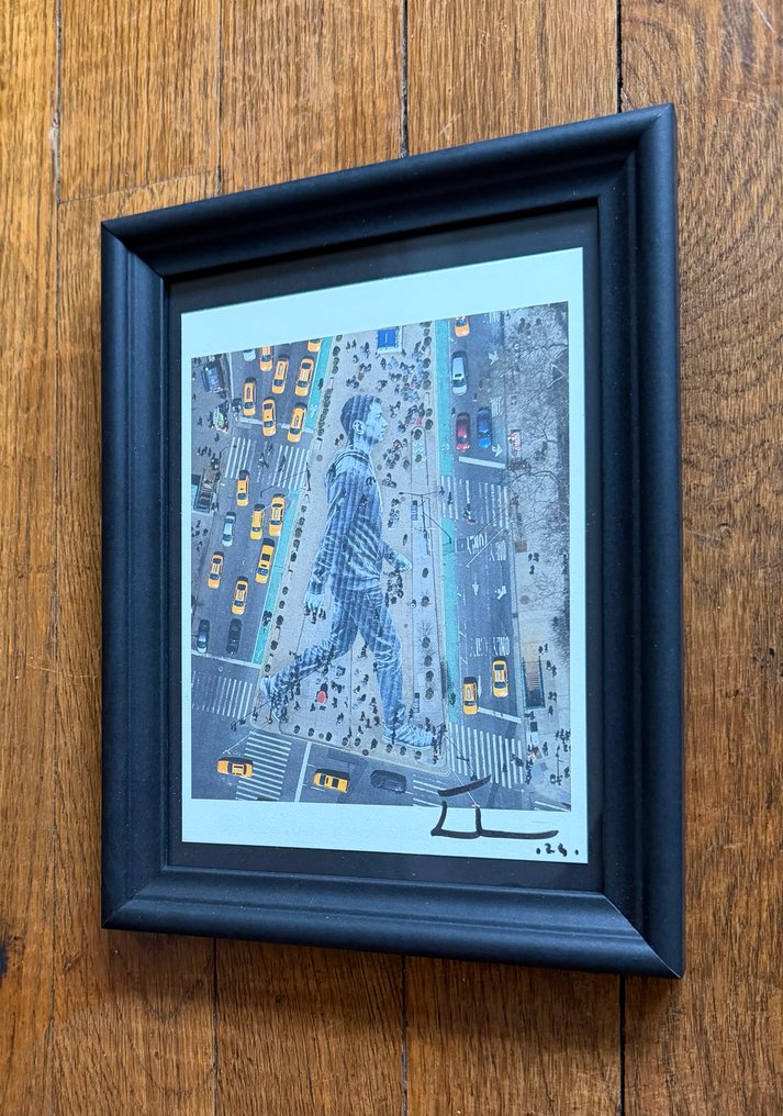 Jr (1983) - Migrants, Walking New York City – Signed #2.1