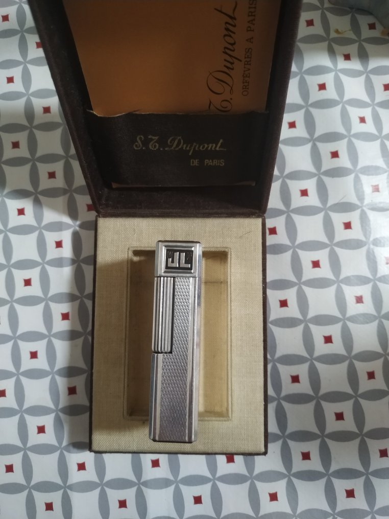 S.T. Dupont - Line 2 - χωρίς τιμή ασφαλείας - Αναπτήρας - Επαργύρωση, Gold-plated, Silver plated #1.0