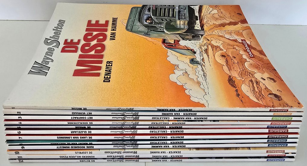 Wayne Shelton 1 t/m 12 - Opeenvolgende reeks SC - 12 Album - 第一版 - 2001/2014 #1.0