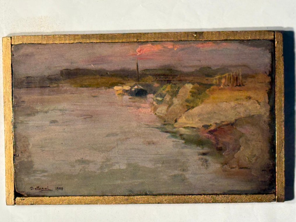 Lorenzo Delleani (1840-1908), Attrib. - Paesaggio #3.2