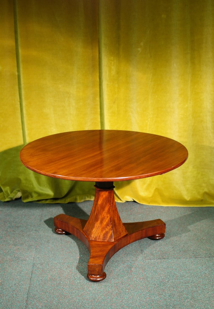 Table - Bois - Table d'appoint en mahogany #1.0