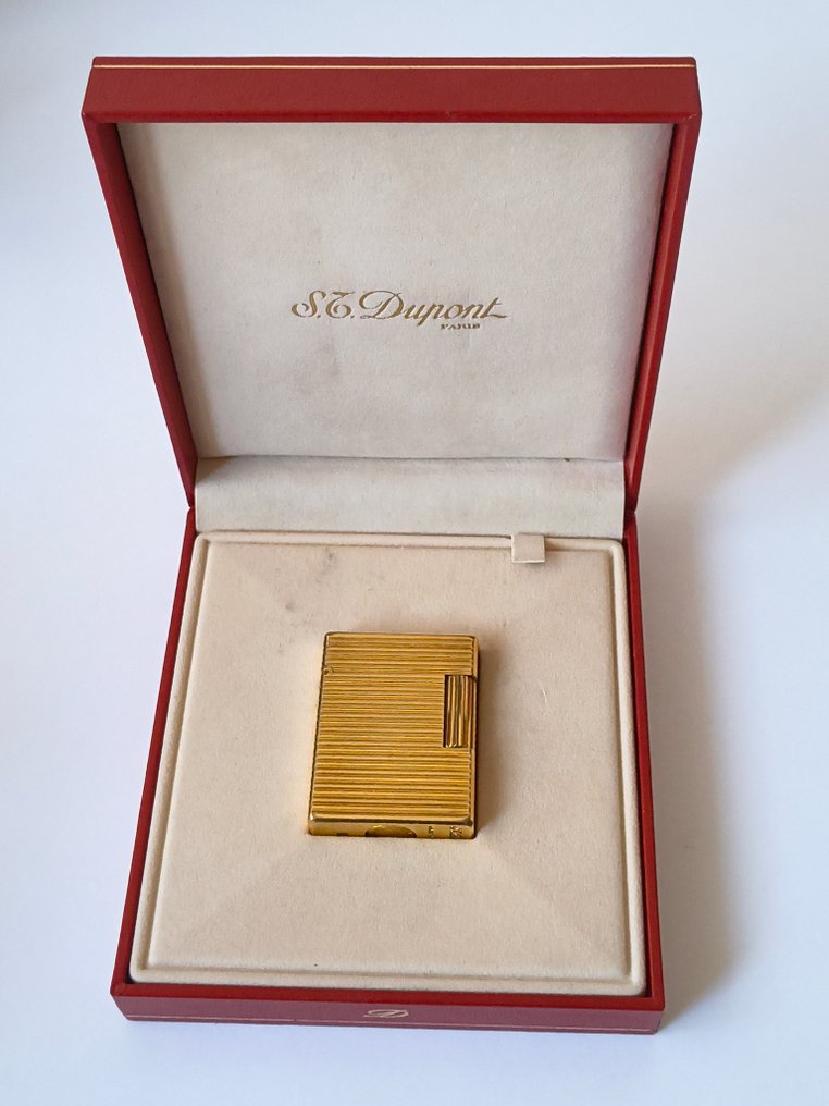 S.T. Dupont - Line d - Aansteker - Verguld #2.1