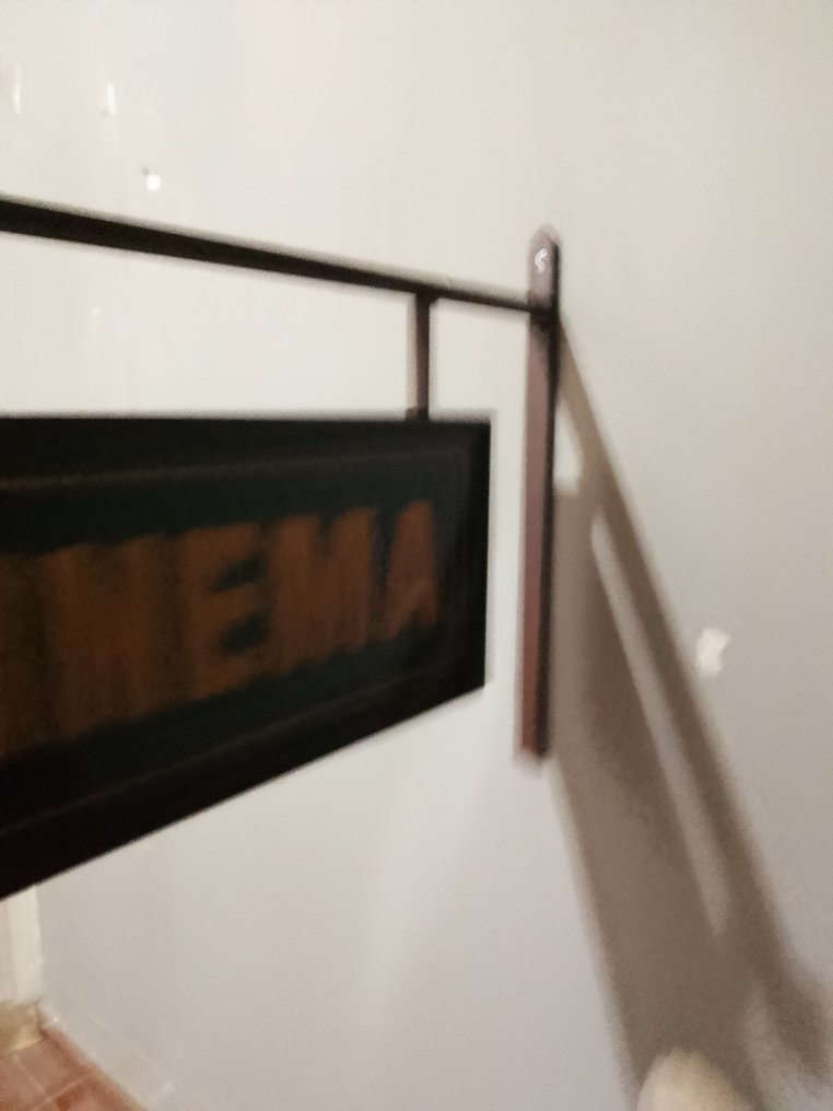 Marchesini Rovigo - 铁制电影院招牌 - marchesini - 广告标牌 - 1980 - 铁 #4.3