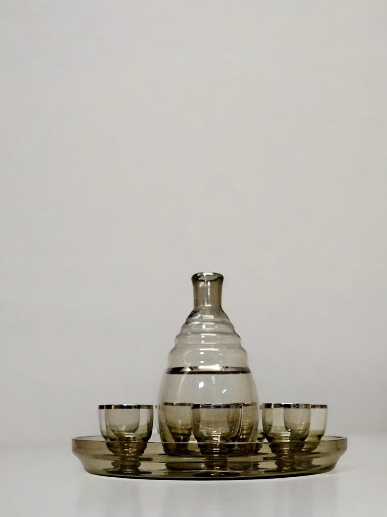 酒具組 (9) - 玻璃 - 古老的利口酒服务 #3.2