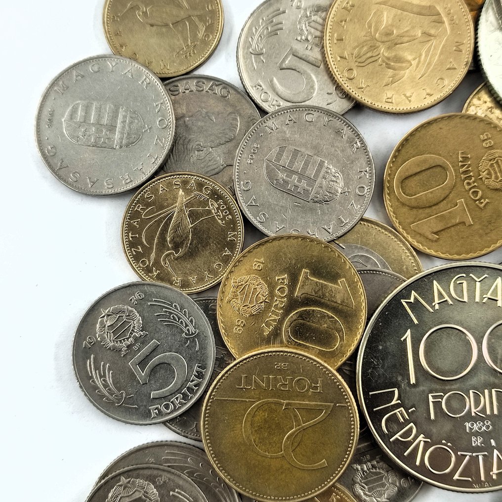 Ungheria. Lot with 95 Coins (mixed lot, several dates, good for sellers)  (Senza prezzo di riserva) #3.2