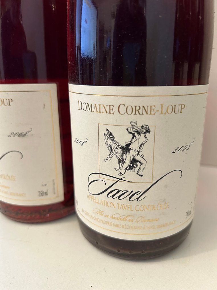 2008 Domaine Corne-Loup Tavel - Tavel Appellation Tavel Controlee - 4 Botellas (0,75 L) #1.0