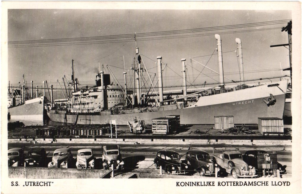 Ships, Grote vaart including ship profiles, brochures, and maps - Postcard (200) - 1950-1970 #1.0