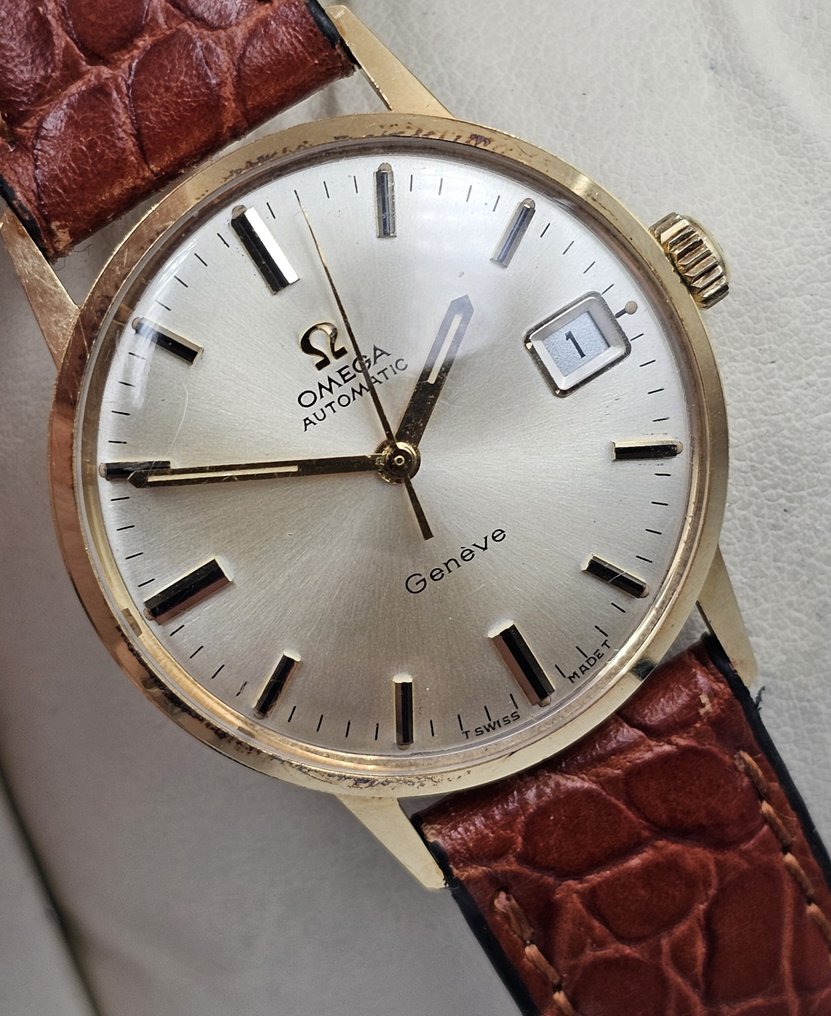 Omega - Geneve Automatic 18K Yellow Solid Gold - 162.041 - 男士 - 1970 #3.2