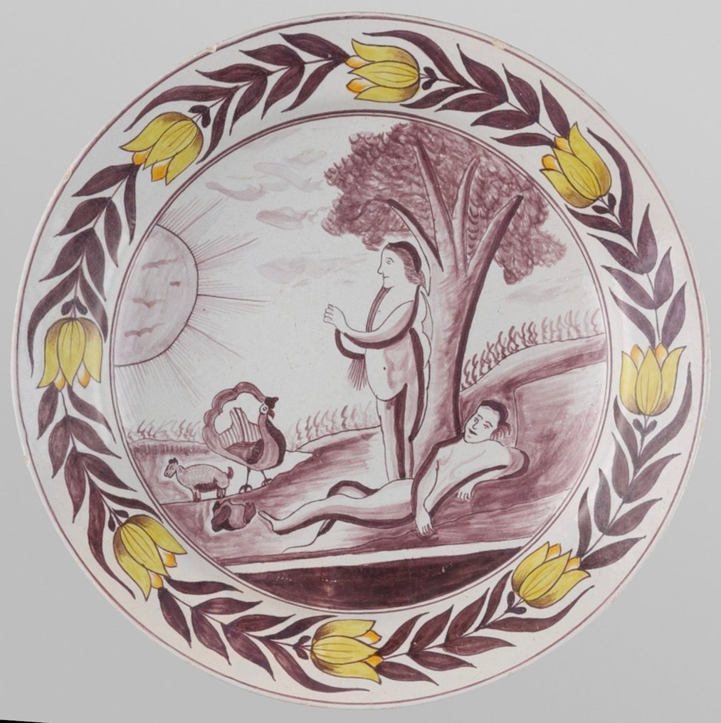 充电器板 - 代夫特陶器 - Adam & Eve 充电器 #1.0