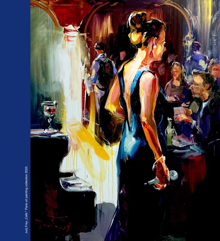 Jurij Frey - Café, Paris (Collection 2025) #1.0