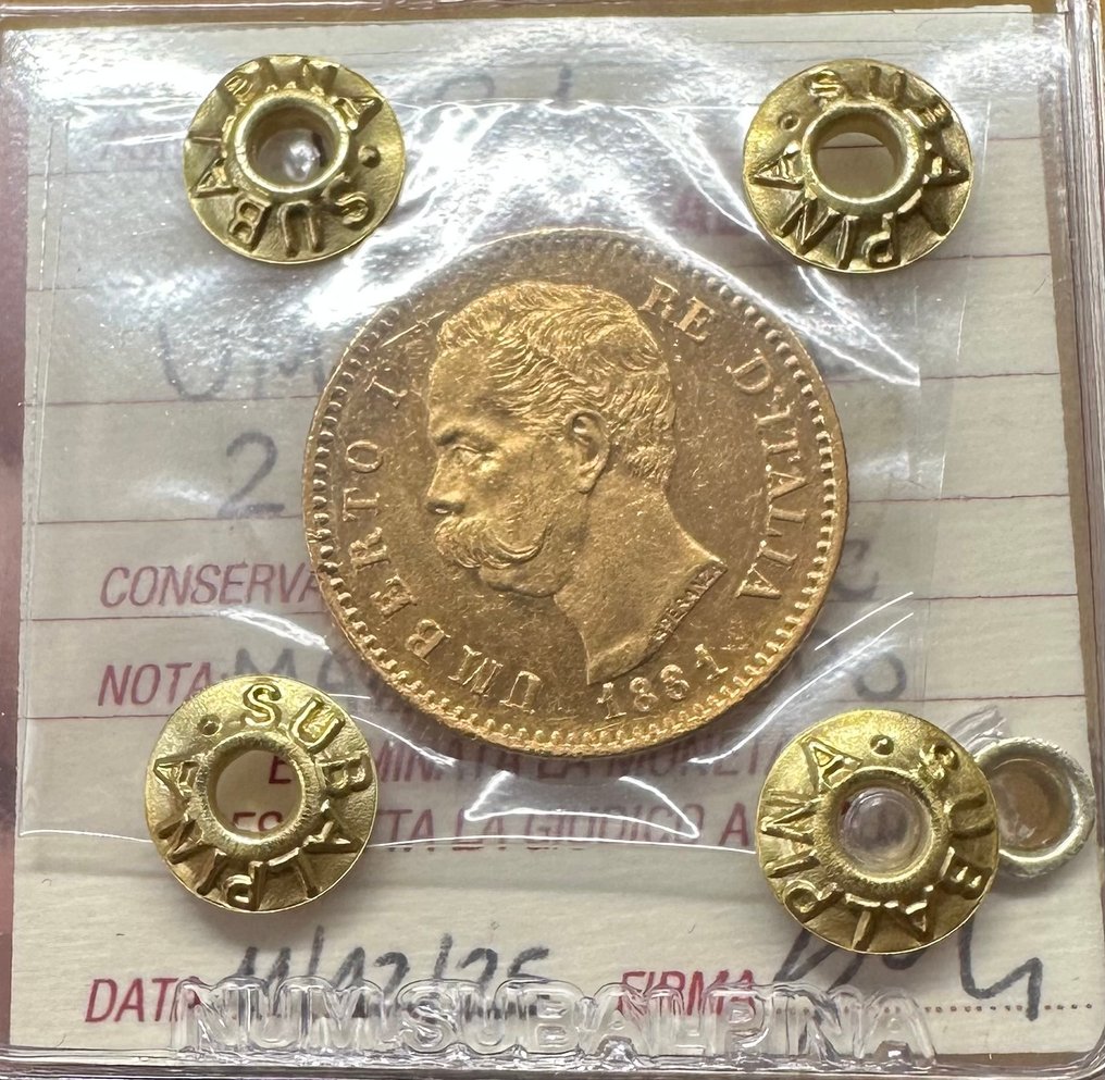 Ιταλία, Βασίλειο Umberto I. 20 Lire 1881 #1.0