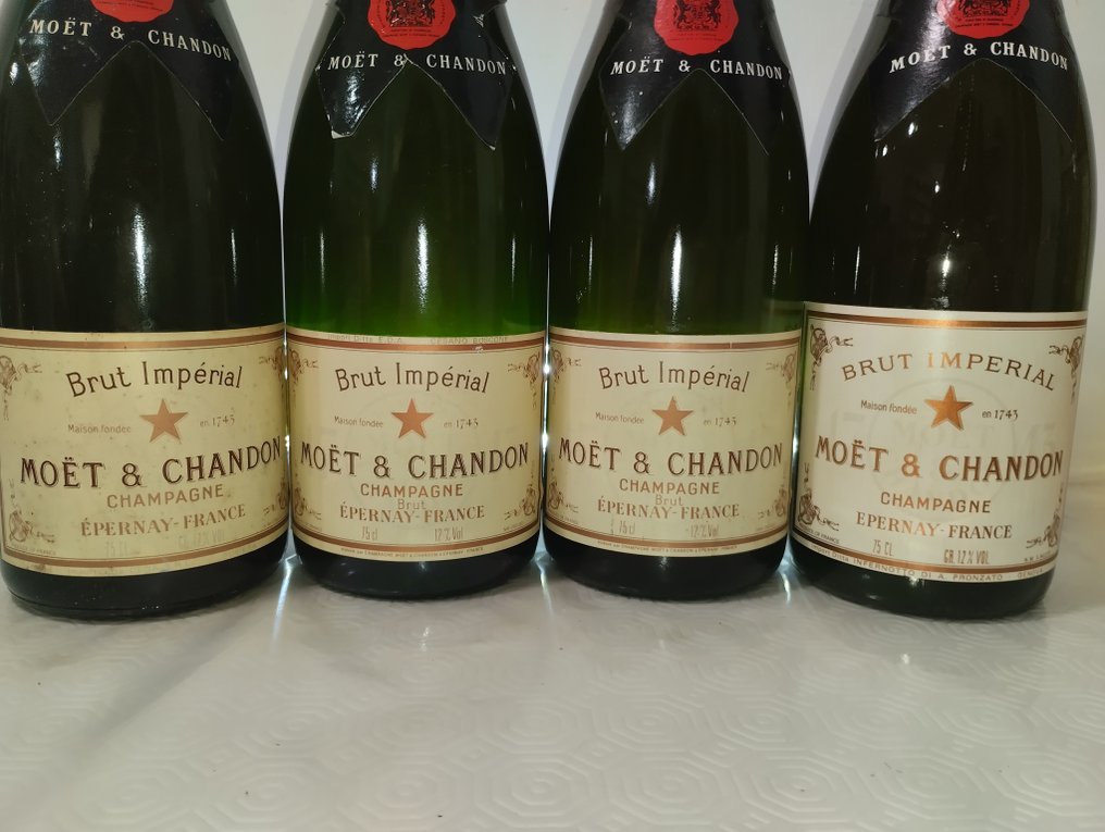 Moët & Chandon, Brut Imperial - Champagne - 4 Flasker  (0,75 l) #1.0