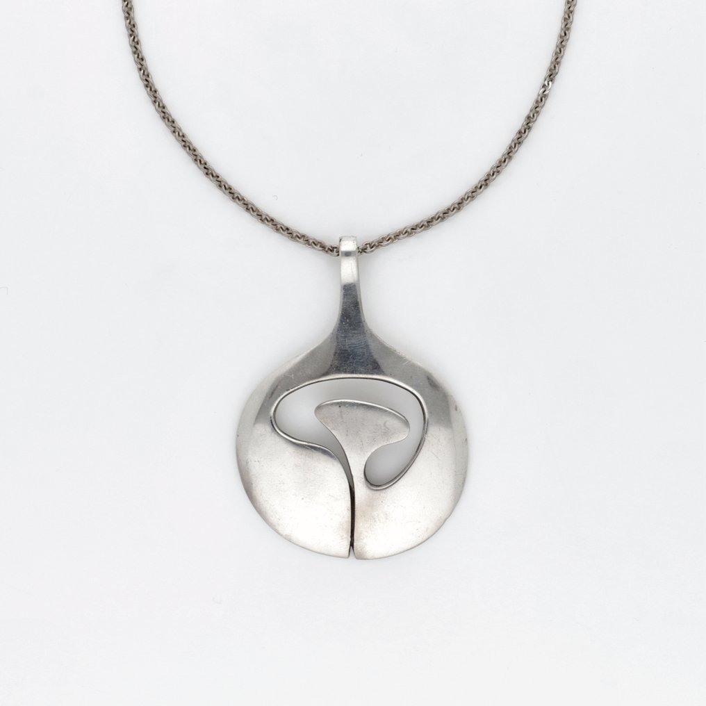 χωρίς τιμή ασφαλείας - Hermann Siersbol - Κολιέ με μενταγιόν .925/1000 ασημένιο #1.0