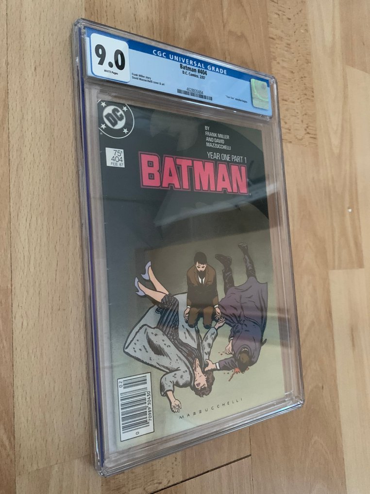 Batman #404 Year One storyline begins - 1 Graded comic - First edition - 1987 - CGC 9 #1.0