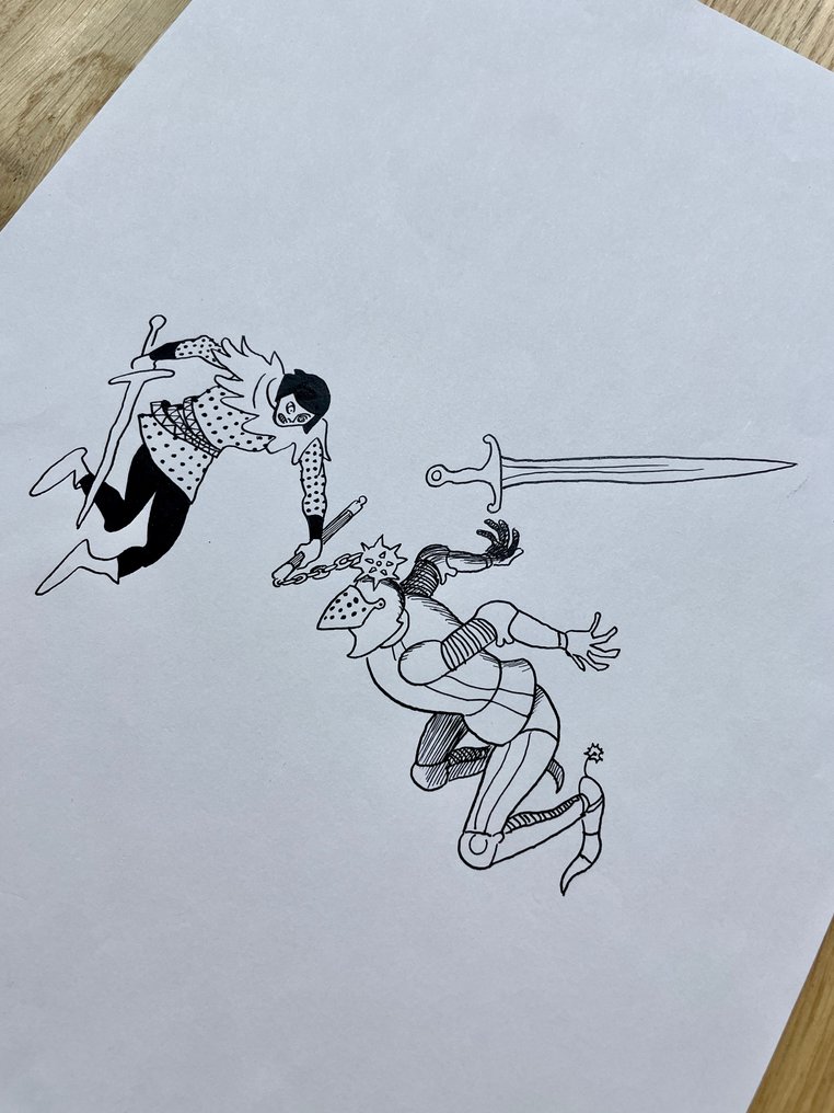 Mardon, Grégory - 1 Original cover - le Fils de l'Ogre - Tête de chapitre - 2009 #2.1