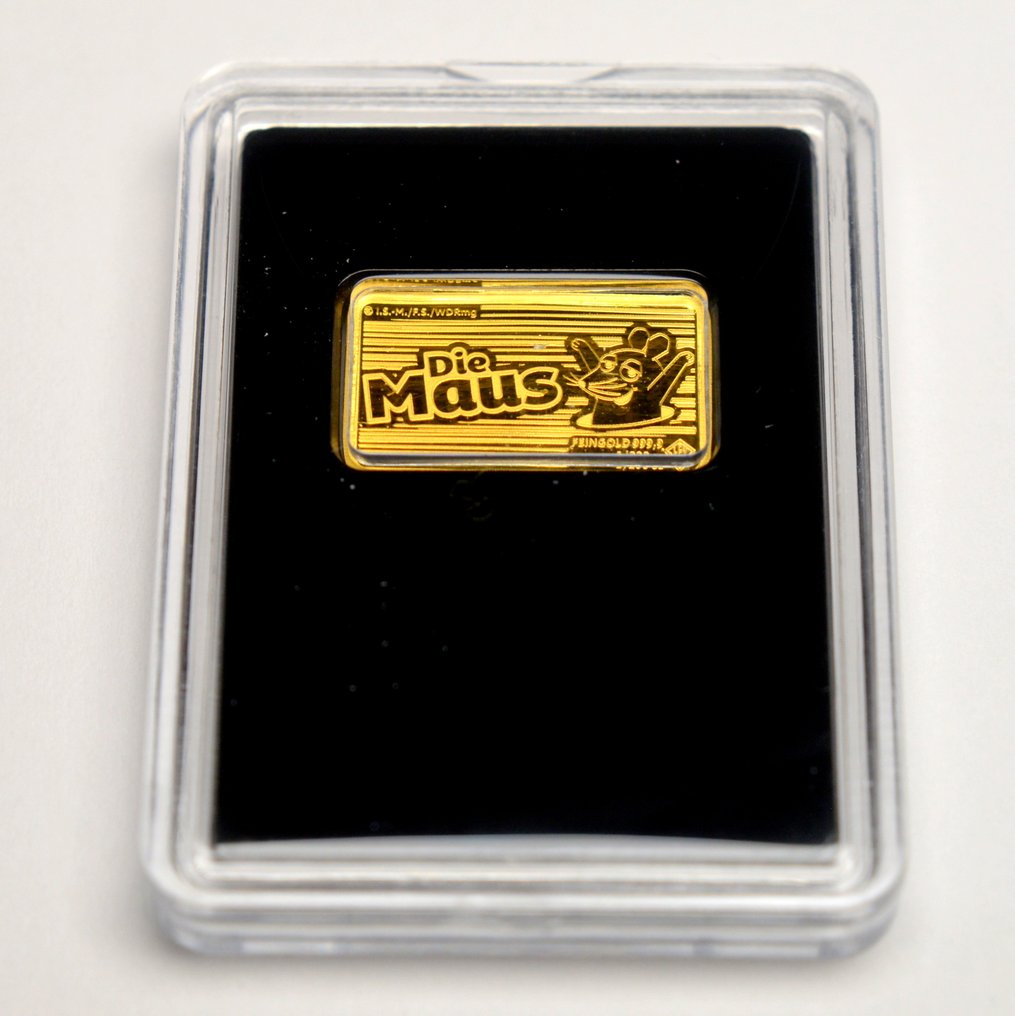 Duitsland. Die Maus - 1/200oz (.999 Gold) - with certificate (Zonder minimumprijs) #3.2
