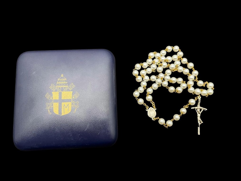  天主教念珠 - 约翰·保罗二世教皇私人会见礼物 - 1980-1990 - 约翰·保罗二世  #1.0