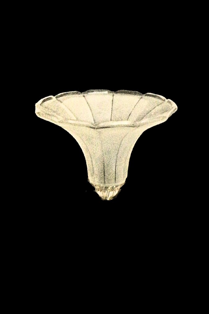 PETITOT. A - Lámpara (2) - Vidrio - par de lámparas Art Deco #3.2