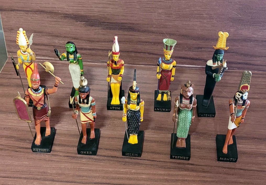 Hachette  - Παιχνίδι άγαλμα Dei dell'Antico Egitto - 1990-2000 - Ιταλία #3.2